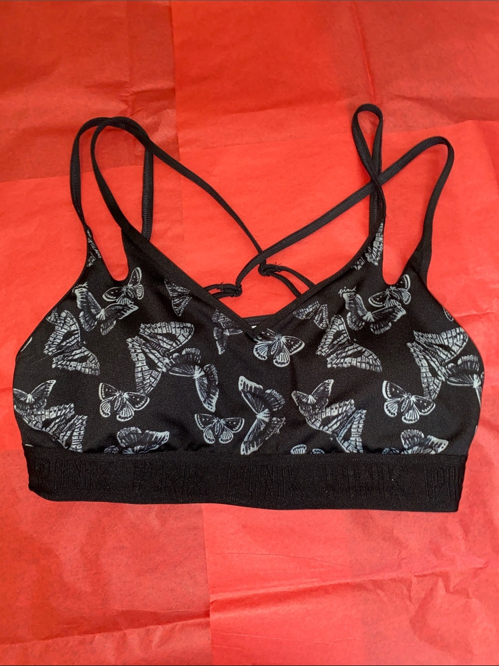 Victoria’s Secret Butterfly Crisscross Active Bra